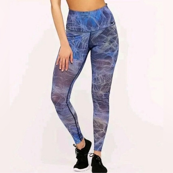 Nike Power Pocket Hyper Tight Fit High Rise Leggings - Picture 1 of 7